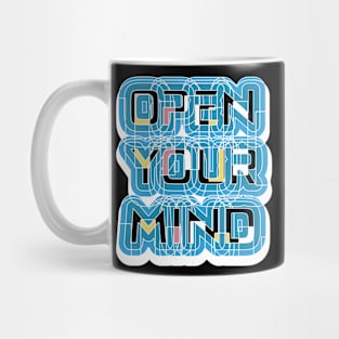 Open Your Mind Motivation Mug